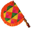 Handfan Pakhi Orange Image