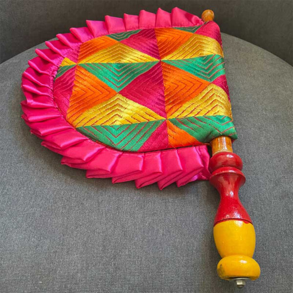 Handfan Pakhi Pink Image 1