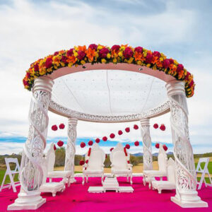 Royal Crystal Wedding Mandap