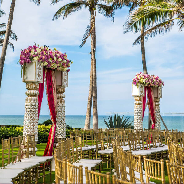 Traditional Indian Wedding Fiber Mandap 4